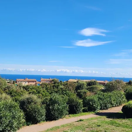 Lejlighed Bright With Sea View And Pool Roquebrune-sur-Argens